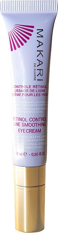 makari de suisse — controle retinol lissage de ligne creme pour les yeux
