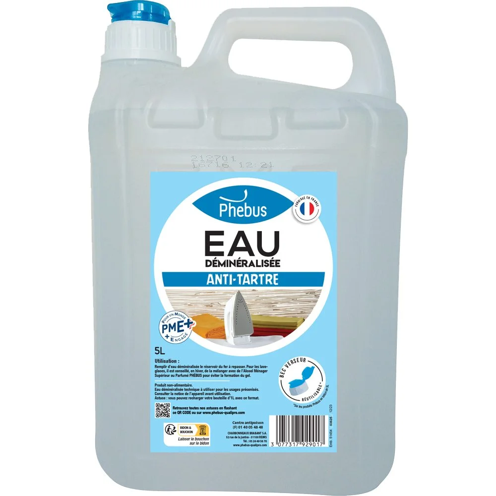 phebus — eau déminéralisée 5l bec verseur