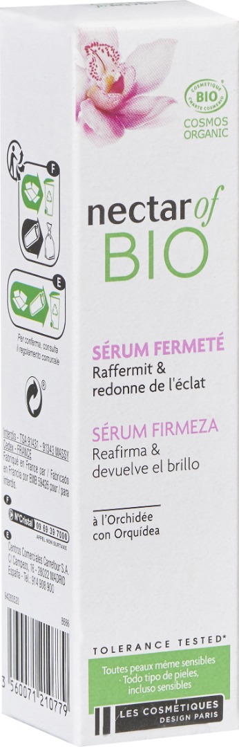 nectar of bio - les cosmétiques design paris — sérum fermeté a l'orchidée - lot 249999