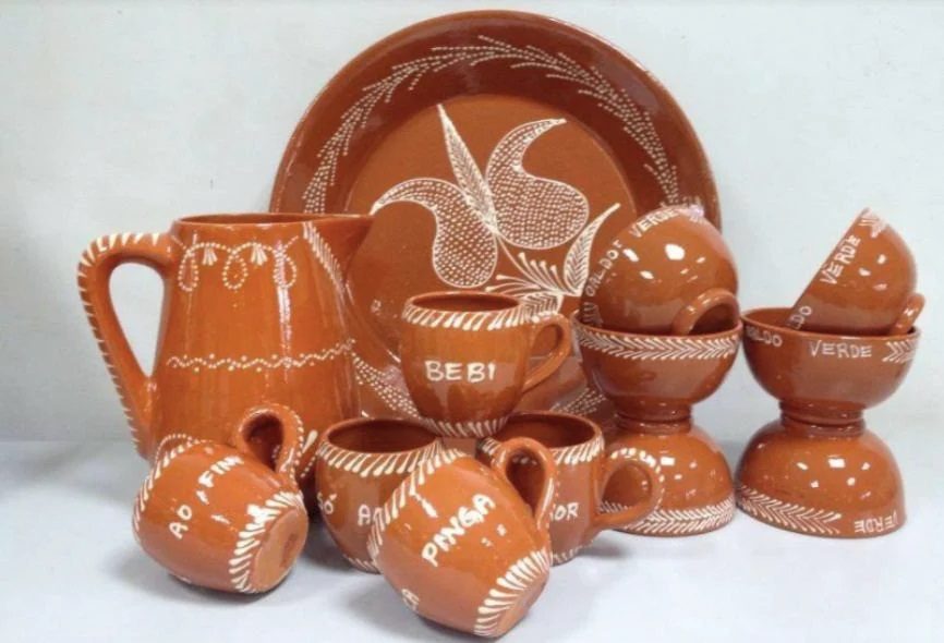 socerâmica — vaissellerie en argile