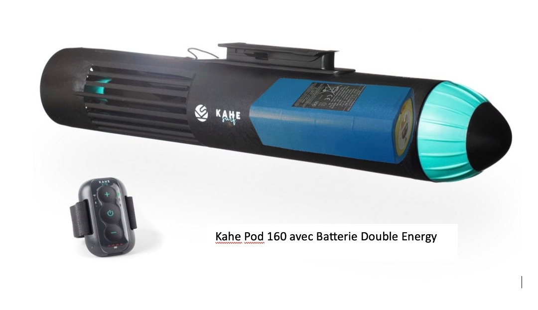 kahe — kahe pod 160 avec batterie double energy