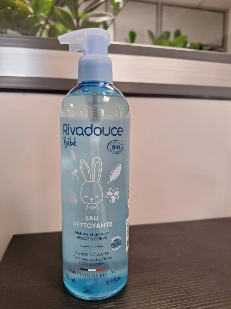 rivadouce — eau nettoyante bébé bio