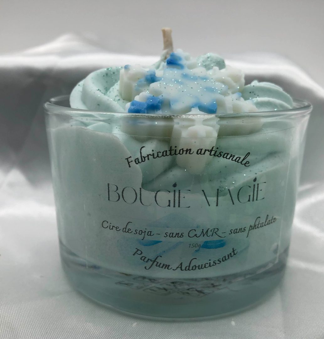 bougie magie — bougie adoucissant 150g