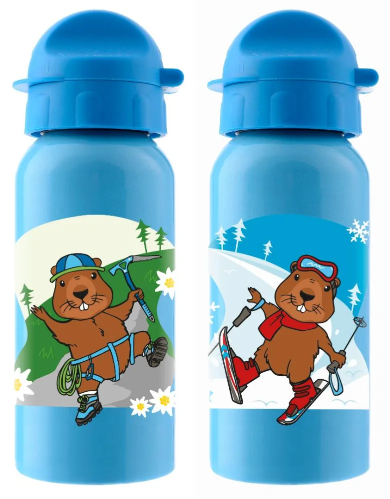 créations dani — gourde enfant marmotte