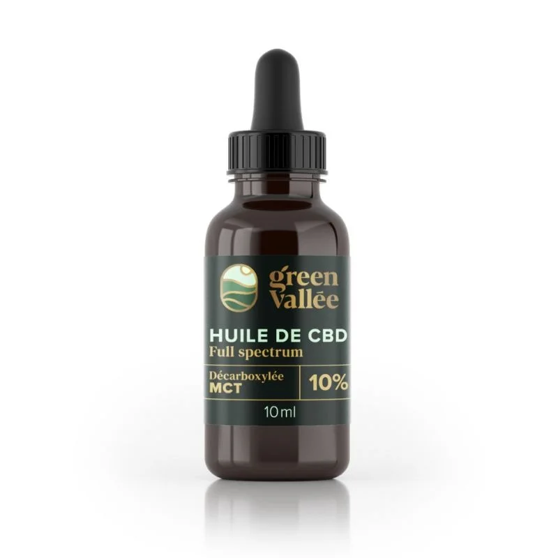 green vallee — huile cbd 10% full spectrum