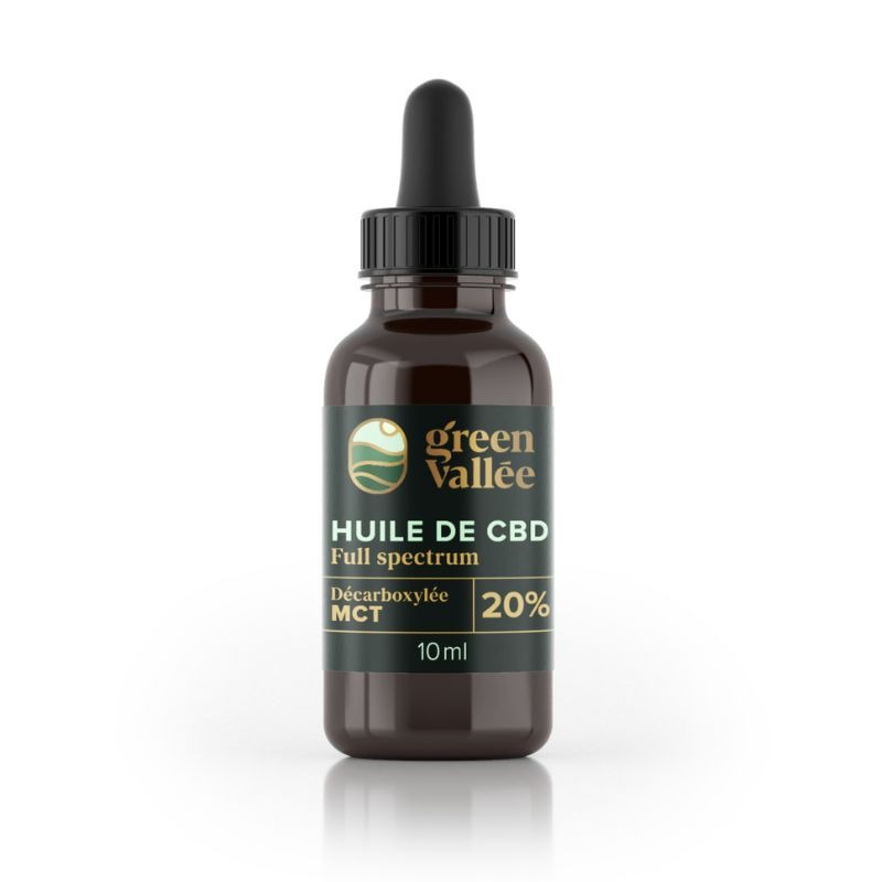 green vallee — huile cbd 20% full spectrum