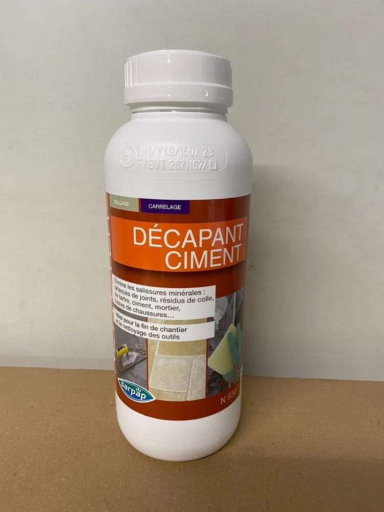 sarpap — decapant ciment