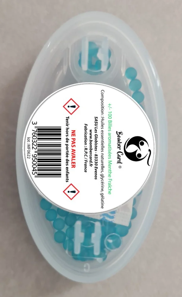 bomber card — billebox menthe fraîche