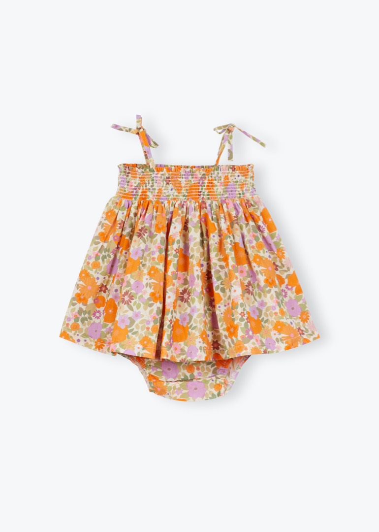 arsene et les pipelettes — robe bebe imprime fleurs darielle