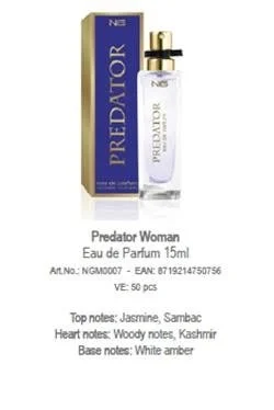 predator — eau de parfum