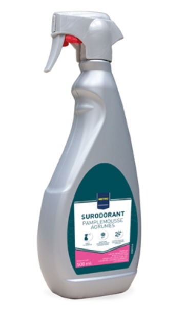 metro professionnal — surodorant pamplemousse agrumes 500ml