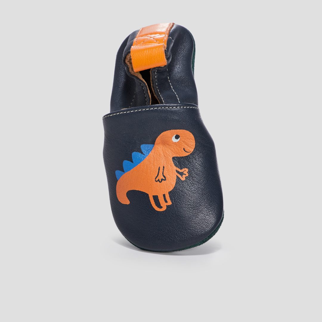 pat et ripaton — chaussons cuir bebe