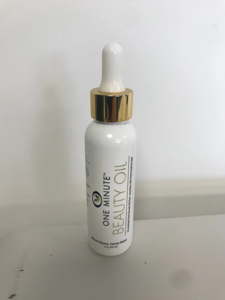 one minute — beauty oil