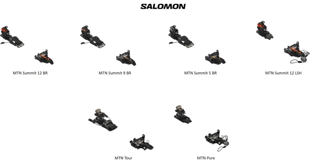 salomon — fixations de ski de randonnee