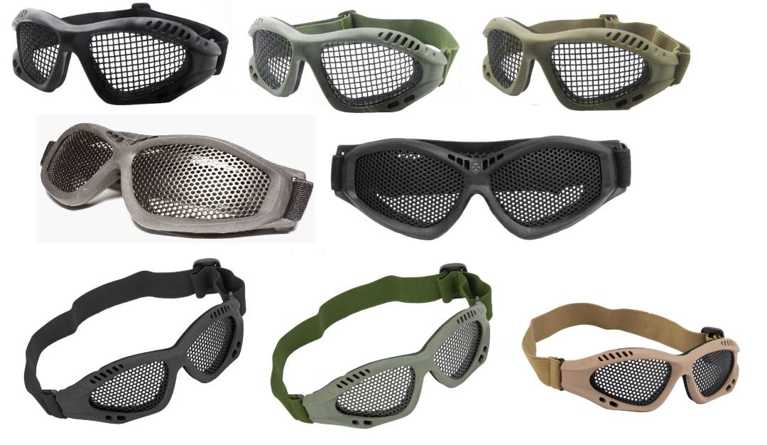tactical ops — lunettes et masques grillagés