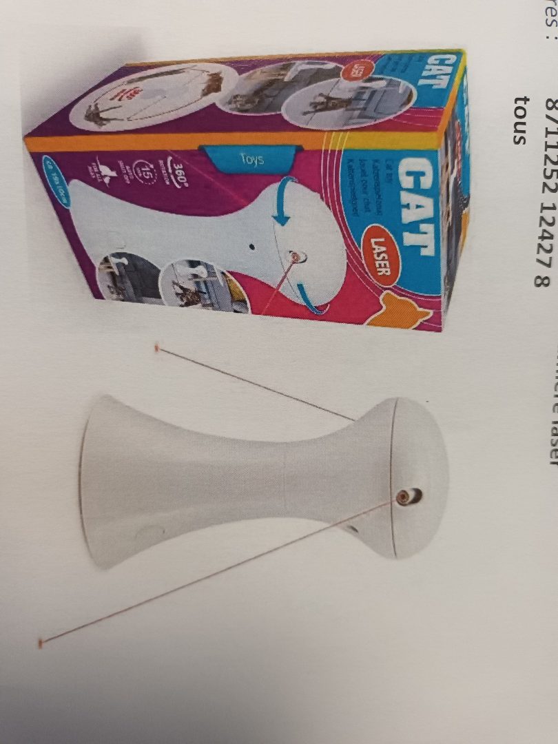 cat laser edco — jouet chat laser abs