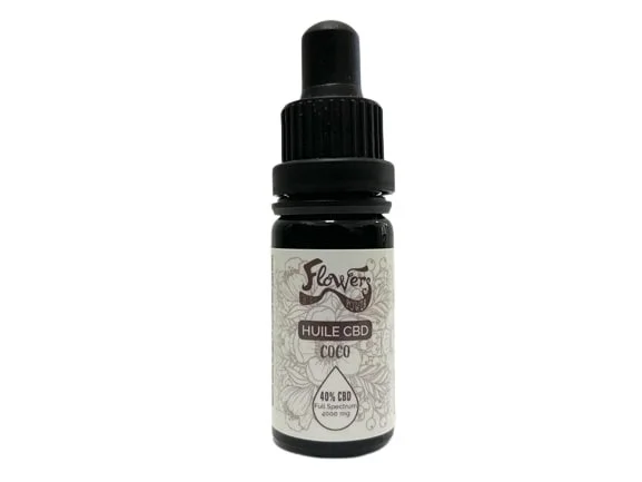 flowers power — huile cbd 40% coco 10ml