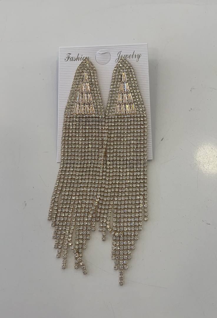 sans marque — boucle d'oreille collé d'une etiquette tez17579