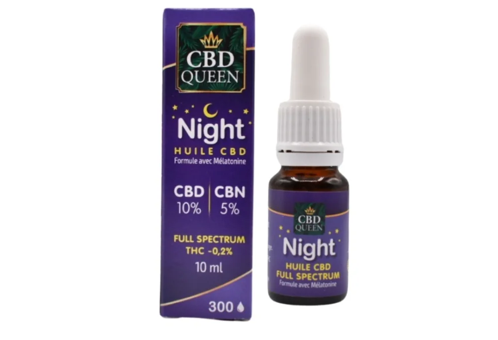 cbd queen — huile de cbd night
