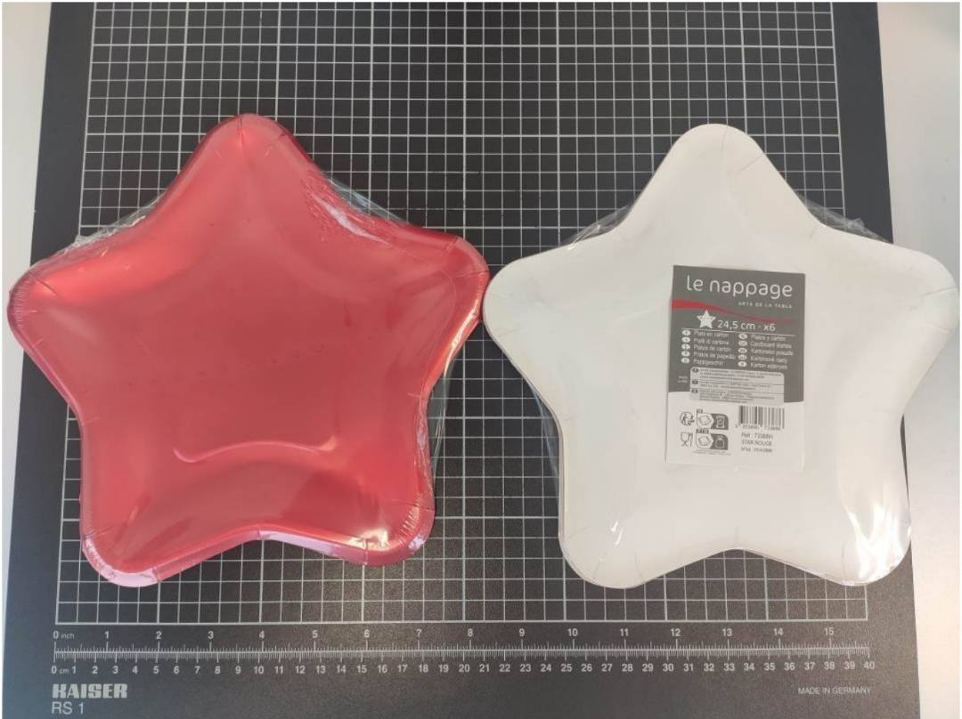 le nappage — plats en carton