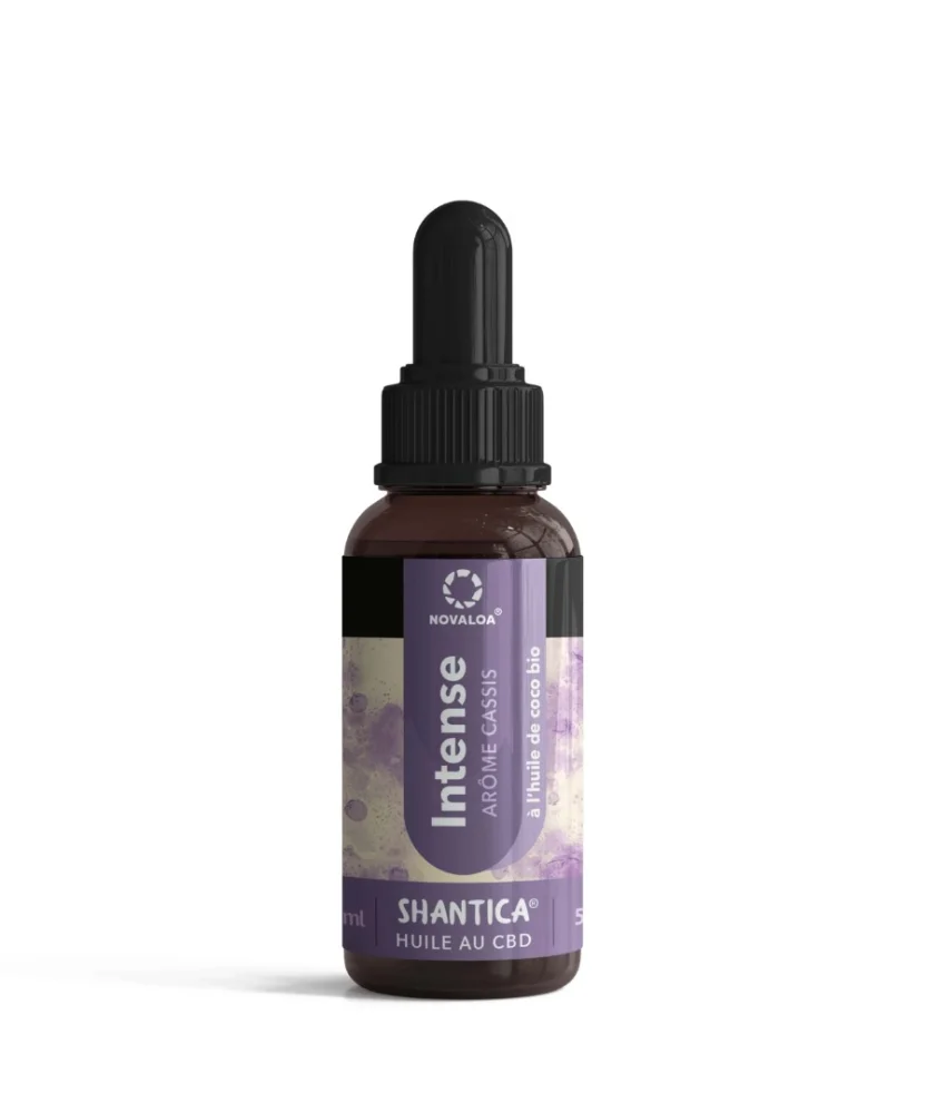novaloa — huile intense cbd spectre complet 50% cassis