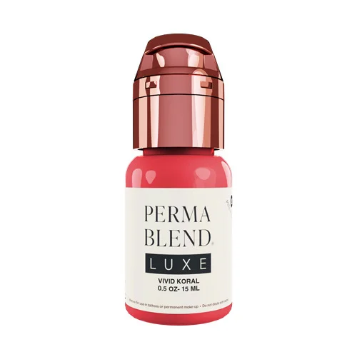 permablend — mélange pour maquillage permanent perma blend luxe 14ml stérile vivid koral