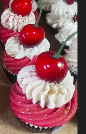il mio girasole — savon cupcake ciliegia medio