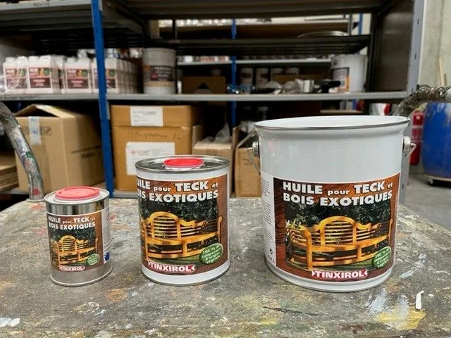 tinxirol — huile pour teck & bois exotiques