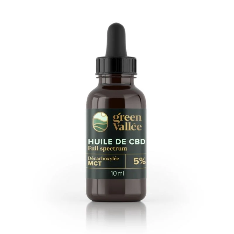 green vallee — huile cbd 5% full spectrum