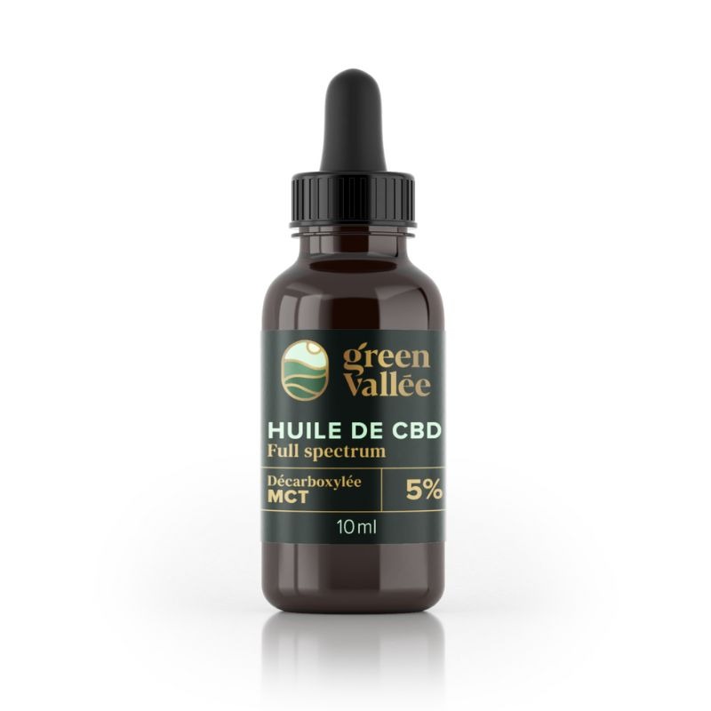 green vallee — huile cbd 5% full spectrum