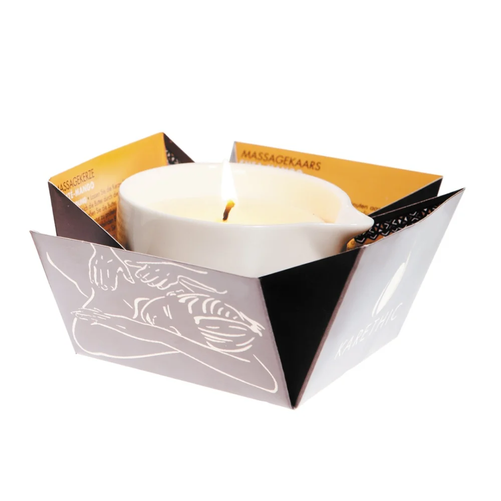 karethic — bougie & huile de massage