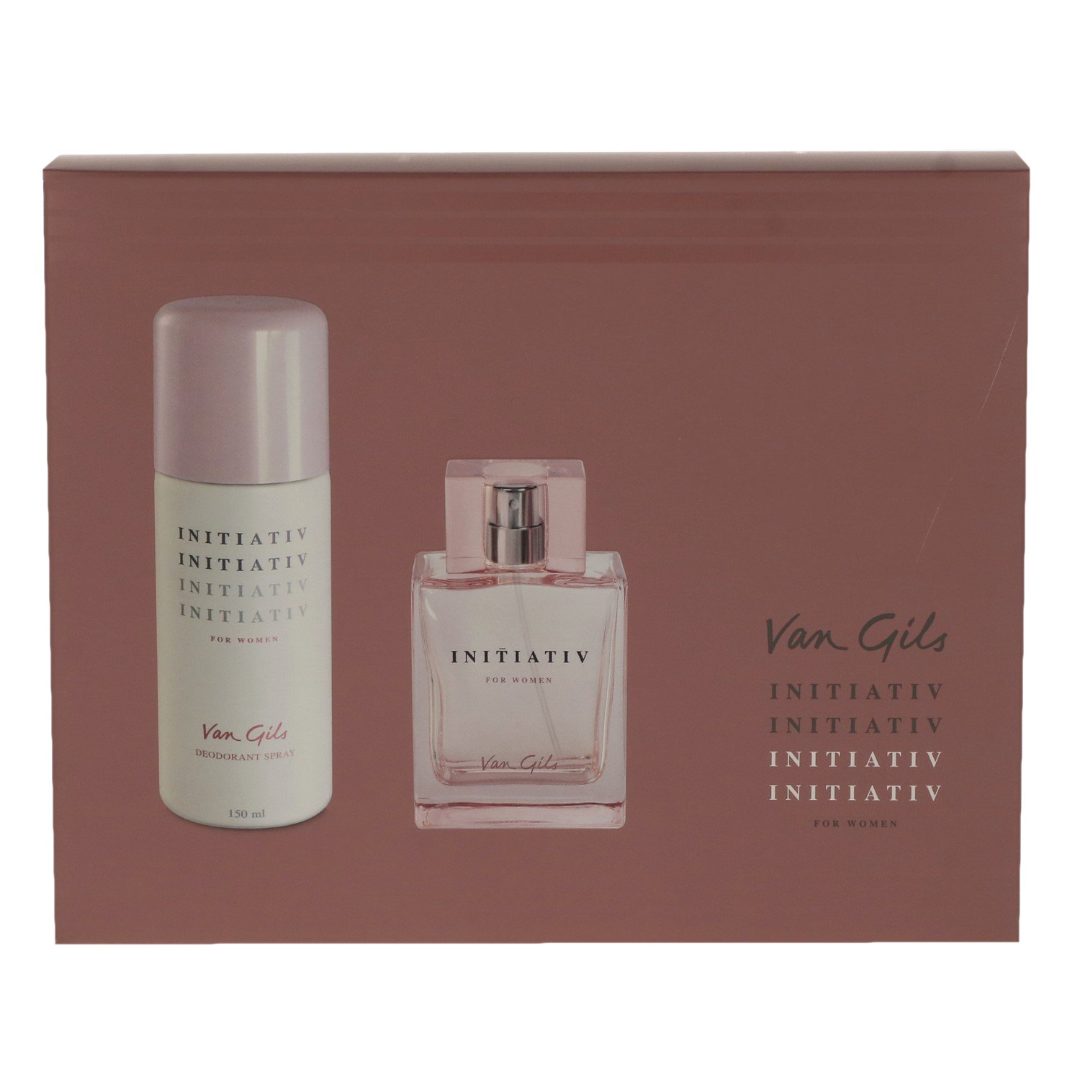 •	coffrets d'eau de toilette de 75ml et de déodorants initiativ - van gils — eau de toilette et deodorant