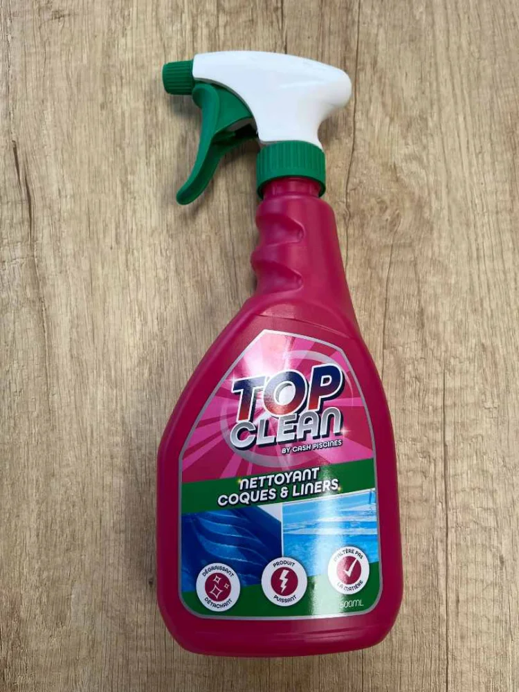 top clean — nettoyant coques & liners 500 ml