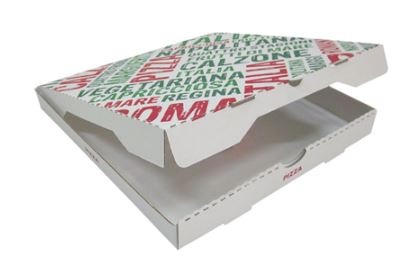 sans marque — boîte à pizza america 31 x 31 cm x 150