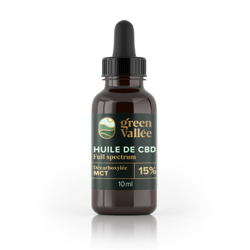 green vallee — huile cbd 15% full spectrum