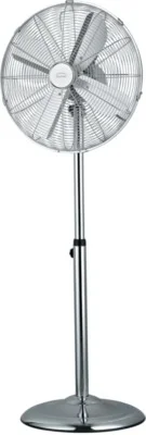 domair — ventilateur sur pied d 40cm chrome