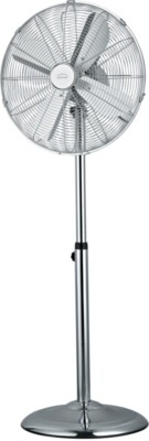 domair — ventilateur sur pied d 40cm chrome