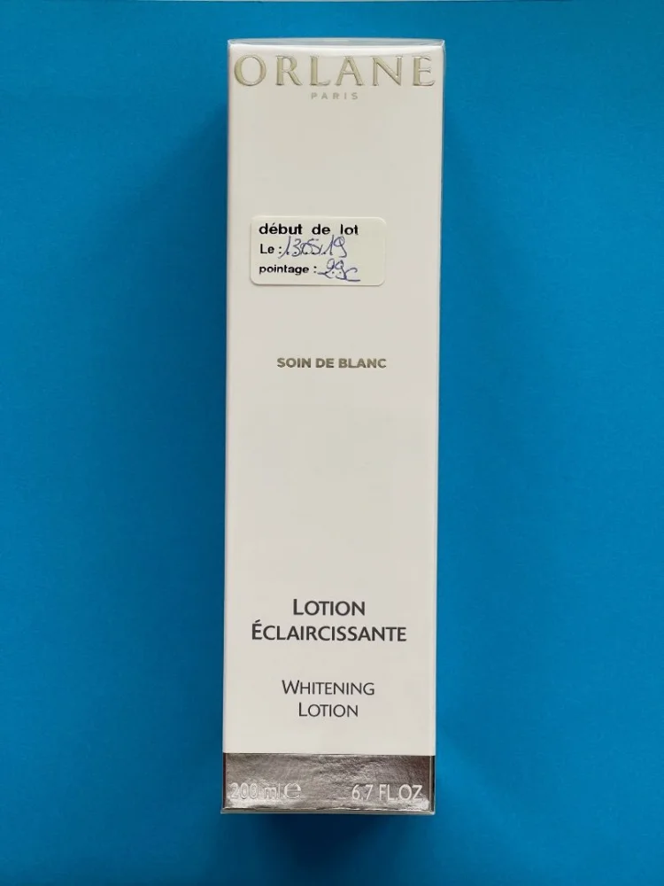 orlane — soin de blanc lotion eclaircissante