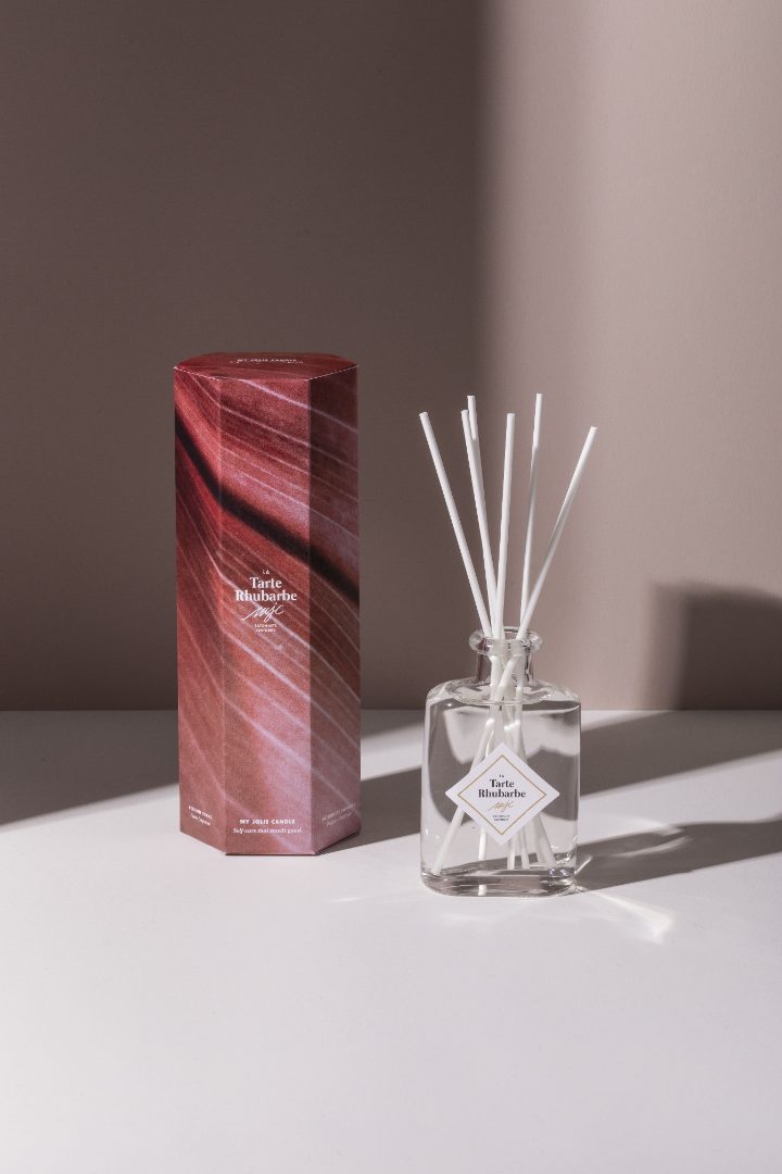 my jolie candle — diffuseur la tarte rhubarbe
