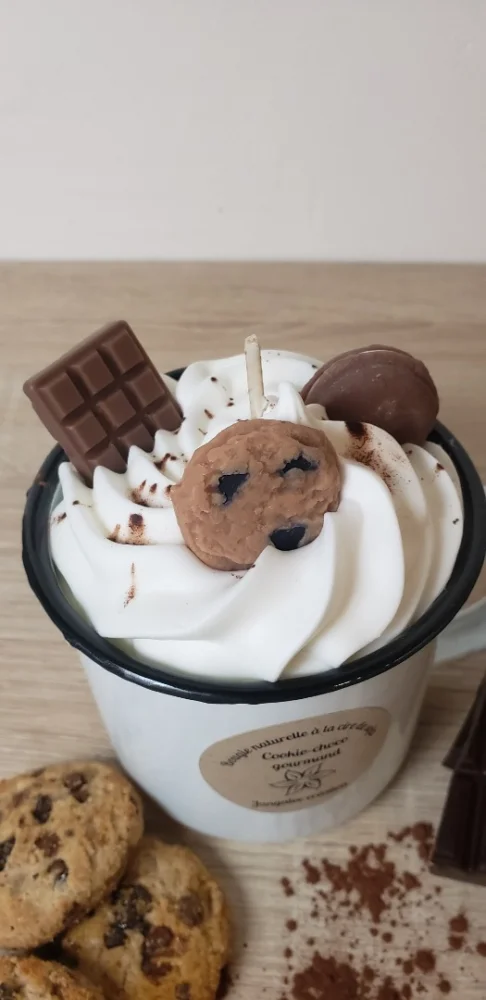 crème de bougie — bougie cookie-choco gourmande