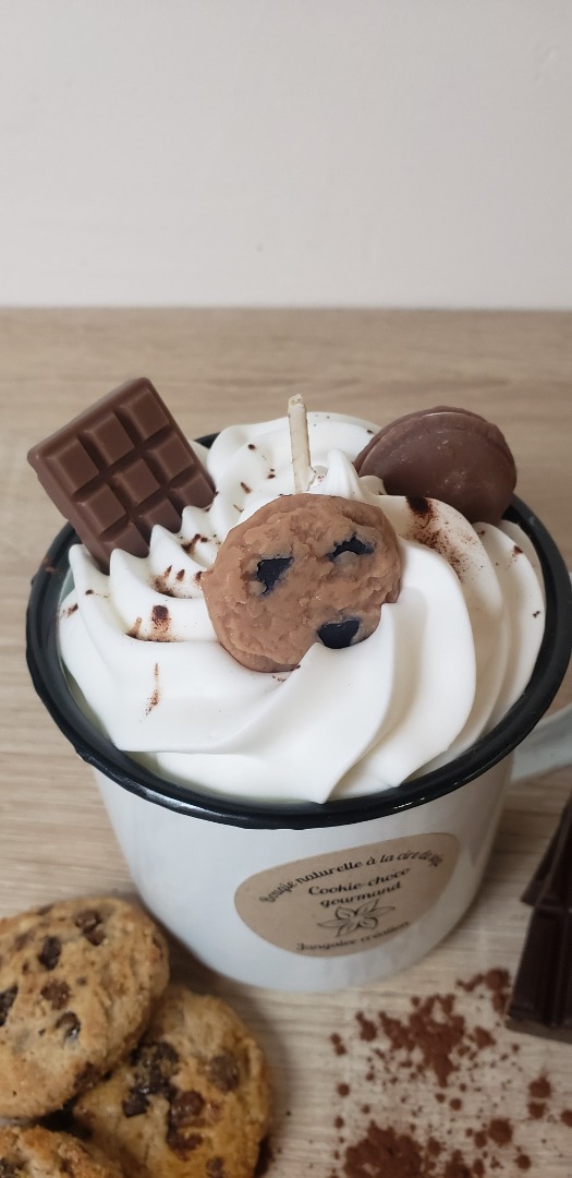 crème de bougie — bougie cookie-choco gourmande