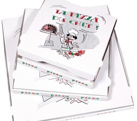 cenpac — boites pizza rouge et verte