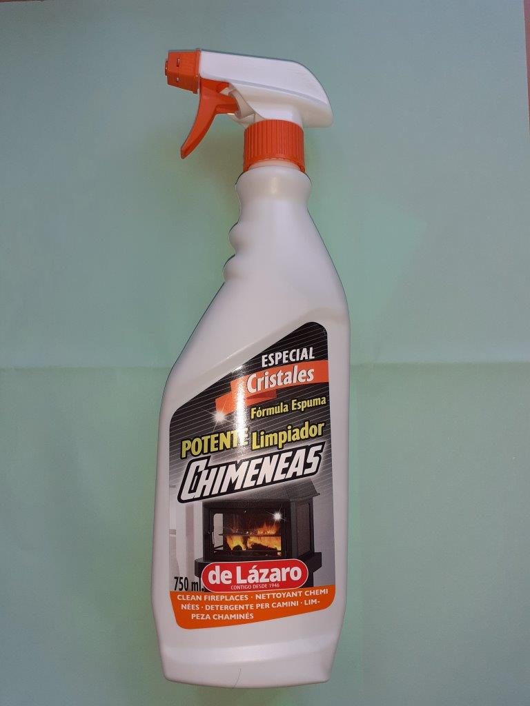lazaro — especial ctristales potente limpiador chimeneas de lazaro 750ml