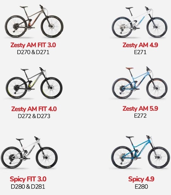 lapierre — vélos vtt  spicy  et  zesty am