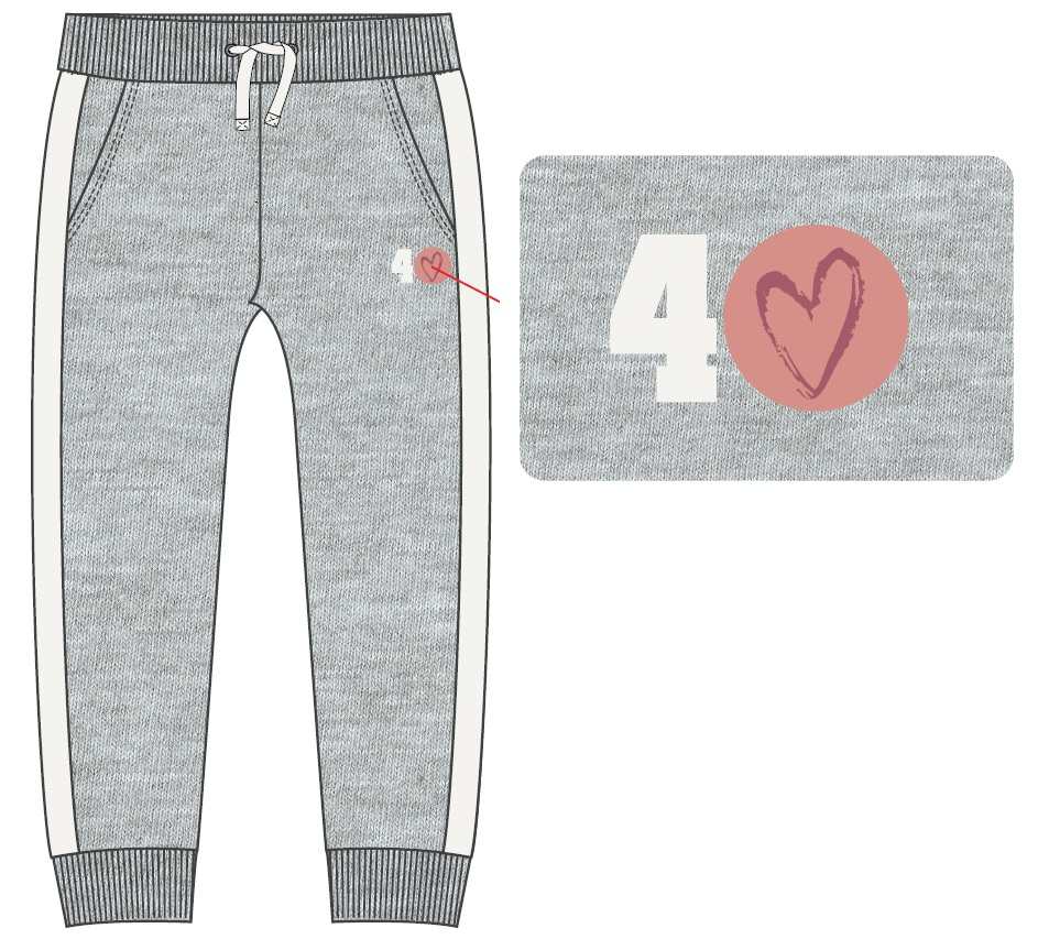 tqf collection — pantalon de jogging fille - 956210 - tqf
