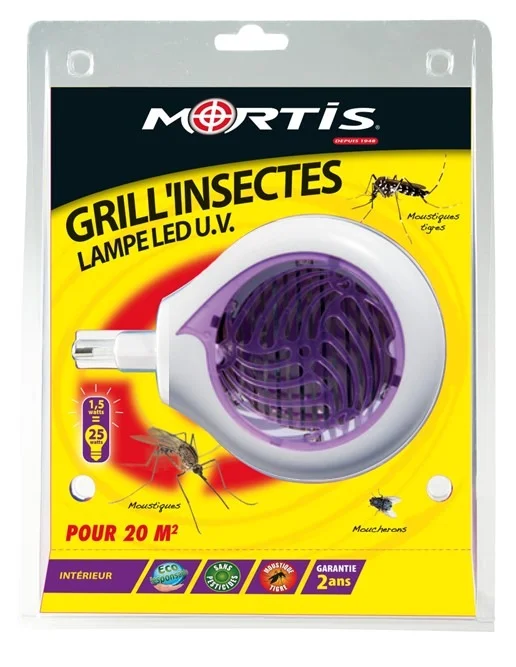 mortis — grill'insectes lampes led u.v.