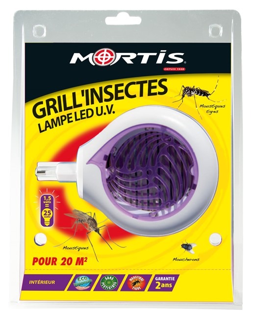 mortis — grill'insectes lampes led u.v.