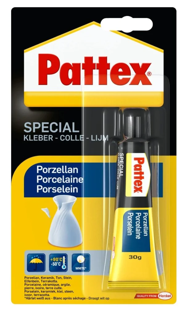pattex — colle pattex porcelaine tube 30g