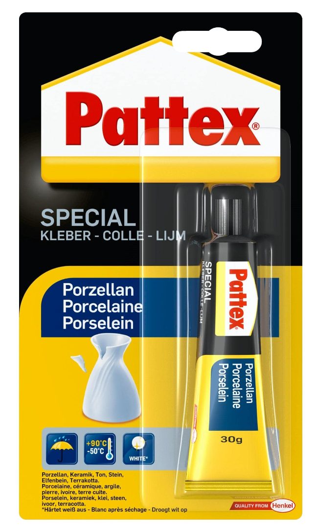 pattex — colle pattex porcelaine tube 30g