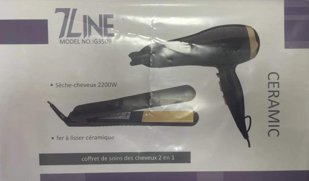 7line — coffret de soins des cheveux 2 en 1
